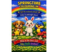 Spring time colouring in book: Spot the nocturnal animals!