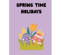 Spring Time Holidays Coloring Pages