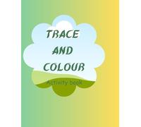 Spring Trace and Colour Activity Book for Kids Ages 3-5