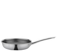 Spring Vulcano Cut Resist PURE XL Ø 28 cm, acciaio inossidabile, rivestimento antiaderente, 100% senza PFAS, adatto a induzione, 5 strati, resistente ai graffi, padella fissa