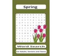 Spring Word Search: For Adults, Seniors and Teens