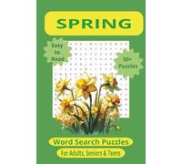 Spring Word Search Puzzle Book: 55 Puzzles for Adults, Seniors & Teens