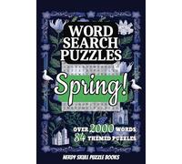 SPRING! Word Search Puzzle Book: 84 Themes | Over 2,000 Words | 6 x 9 inches