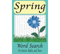 Spring Word Search Puzzle Book: Word Searches with Easy to Read Print about Spring, Easter, Flowers, Springtime | 6x9 inches, 110 pages | 50+ ... Holidays, Free Times and Stress Release