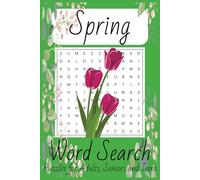 Spring Word Search Puzzle Book: Word Searches With Easy To Read Print About Spring, Easter, Nature And More | 6x9 inches, 110 pages | 50+ Puzzles ... Gift For Vacation, Holidays And Free Times