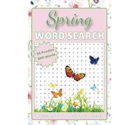 Spring Word Search Puzzle Book: Word Searches with Easy to Read Print about Spring, Flowers, Sunshine and More | 6x9 Inches, 110 pages |50+ Puzzles...Gift for Vacation, Holidays, Free Time