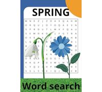 Spring Word Search: Spring Themed Word Find Puzzle Book