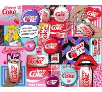 Springbok - Coca-Cola Cherry Coke 1000 pezzi puzzle per adulti - impegnativo collage puzzle con pezzi unici tagliati di precisione per un