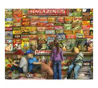 Springbok's 1000 Piece Jigsaw Puzzle Comic Book Heaven - Made in USA