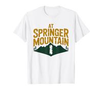 Springer Mountain Georgia Appalachian Trail Start Thru Hike Maglietta