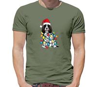 Springer Spaniel Cane Natale - T-Shirt - Carino Love Cani Animali Natale