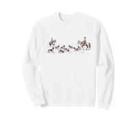 Springer Spaniel Cowboy English Graphic Western Ess Dogs Felpa