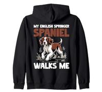 Springer Spaniel inglese Felpa con Cappuccio