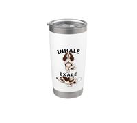 Springer Spaniel inglese praticare yoga inalare esale DIGOR Bicchiere termico in acciaio inox doppia parete