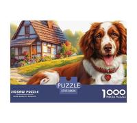 Springer Spaniel Puzzle Collezione D'Autore - 1000 Pezzi Ricercati Con Eccellenti Rappresentazioni Di Opere D'Arte - Il Regalo Di Festa Per Eccellenza, 14+ 38x26cm/1000pcs