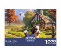 Springer Spaniel Puzzle Ispirato Ai Capolavori Dei Musei - 1000 Pezzi Con Immagini D'Arte Di Profondo Impatto Visivo - Per Divertirsi E Regalare, Consigliato 14+ 38x26cm/1000pcs