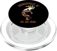 Springerville Arizona Stati Uniti danzando Kokopelli Southwest Design PopSockets PopGrip per MagSafe