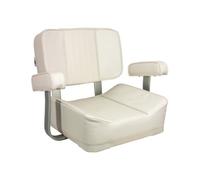 Springfield Bianco Deluxe Timone Barca Capitano Sedile 1040002 W Alluminio