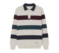 SPRINGFIELD Gg7 Kodak Stripes Polo with Buttons, Bianco, S Uomo