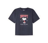 Springfield License Snoopy - Maglietta Intima da Donna, Colore Blu Navy, Misura Media