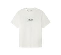 SPRINGFIELD Roll with The Punches SS Graphic T-Shirt. 100% Bci Cotton Maglietta in Cotone, Biancaneve, L Uomo