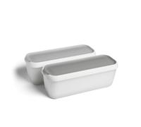 SPRINGLANE Set di 2 Contenitori per Gelato da 1 Litro, per Congelatore, Senza BP