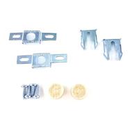 Springlock Safe & Secure anti-left telaio di montaggio da appendere System - 5 x Packs - Side by side metodo