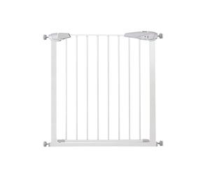 SPRINGOS barriera di sicurezza per porte e scale, barriera di sicurezza per bambini. Regolazione: 76-85 cm, sistema di fissaggio, protezione per marciapiedi