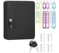 SPRINGOS Cassetta portachiavi 24 x 30 x 7,5 cm chiudibile con portachiavi