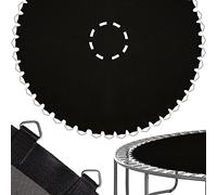 SPRINGOS Tappetino per saltare con 84 occhielli, accessorio per trampolino con diametro di 396 cm, colore: nero