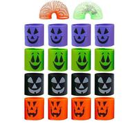 Springs Bulk Toys,Spring Rainbow Magic Coil - Primavera magico giocattolo di massa, motivo Halloween Goodie-Bag-Filler per feste di Halloween, feste di compleanno, spettacolo acrobatico