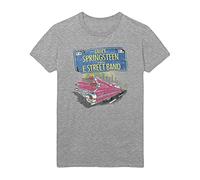 Springsteen Bruce - T-Shirt # Xl Unisex Grey # Pink Cadillac