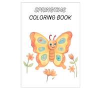 Springtime Coloring Book