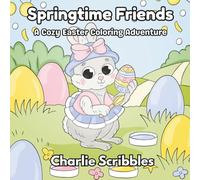 Springtime Friends: A Cozy Easter Coloring Adventure