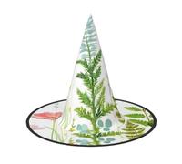 Springtime Herb Garden Stampa Carnevale Cosplay Cappello Mago Cap Halloween | Accessorio versatile per feste e feste a tema