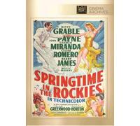 Springtime In The Rockies (DVD) Betty Grable Carmen Miranda Cesar Romero