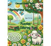 Springtime Seek & Solve, Puzzles and Games: Puzzles and Coloring Fun!, Word Searches & Crosswords