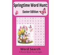 Springtime Word Search: Easter Edition Puzzle Book: 55 Easy & Relaxing Puzzles for Adults, Teens & Seniors | Fun Easter Basket Gift | Large Print ... Gift for Vacation, Holidays & Free Times