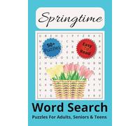 Springtime Word Search Puzzle Book: Word Searches with Easy to Read Print about Springtime, Outdoors and more /6x9 inches, 110 pages/ 50+ Puzzles... Gift for Vacations, Holidays and Free Times.
