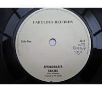 Springwater - Springwater Sailing 7" Fabulous JC2 EX 1970s there is punch hole in label rim & a handwritten number on label