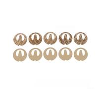 Springwillfly 10 molle di ricambio per accoppiamento base bollitore elettrico e interruttore a vapore termostato interfaccia meccanica (senza foro)