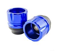 Springwillfly 2 cuscinetti ammortizzanti per forcella della moto, con coppe ammortizzanti, progettati per i ciclisti che hanno bisogno di una protezione affidabile del telaio (blu)