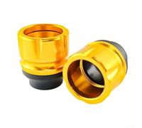 Springwillfly 2 cuscinetti ammortizzanti per forcella della moto, con coppe ammortizzanti, progettati per i ciclisti che hanno bisogno di una protezione affidabile del telaio (oro)