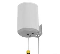 Springwillfly 2 PZ Supporto per Altoparlante in Metallo Staffa a Parete Display Stand per Sonos Era100 Smart Speaker Shelf Rack Bianco Kit di Installazione Portatile