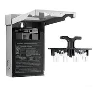 Springwillfly 30 Amp Outdoor AC Sezionatore IP33 Impermeabile Acciaio Zincato Design estraibile 120/240V 2 Poli Monofase Per Unità di Condizionamento Aria