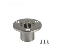 Springwillfly 316 SS Marine Deck Drain Scupper progettato per un efficiente drenaggio dell'acqua su yacht e superfici del ponte della barca (25 mm)