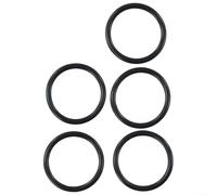 Springwillfly 5 guarnizioni ad anello in gomma per scarico del lavandino da 38 mm, con diametro esterno di 34 mm, si adatta sopra la vecchia scanalatura per riparare bacini che non trattengono l'acqua