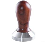 Springwillfly 51/53/58MM Caffè Pressa Espresso Italiano Con Manico In Legno Accessori (51mm Rosso)