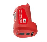 Springwillfly Alimentatore USB adattatore caricabatterie con porta DC per BL1830 BL1840 48-59-1201 compatibile dispositivo elettronico di ricarica (per 48-11-2401)