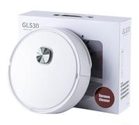 Springwillfly Aspirapolvere robot ultra sottile con funzionamento basato su voce 3 in 1 aspirazione e pulizia per una cura efficiente del pavimento (A)